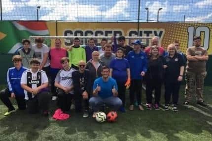 A Victory Hants football session