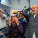 Heartbreak for England fans at The Kings in Southsea, on Saturday, December 10, watching the Three Lions v France World Cup Quarter Final. Picture: Matthew Clark