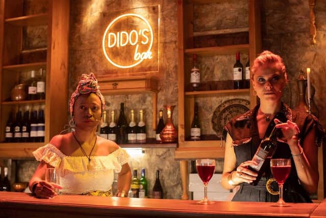 Dido's Bar, by Dash Arts with Art Reach, is at The Staggeringly Good Brewery in Portsmouth on October 22&23, 2022. Picture by Ali Wright