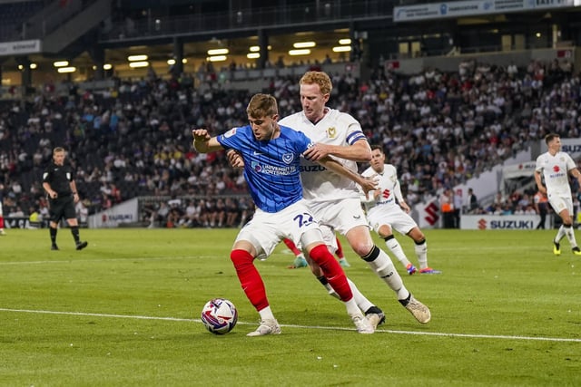 (Replaced by Terry Devlin on 65 mins) Still bringing himself up to speed after late arrival in pre-season, but some encouraging moments, particularly defensively. Loves a tackle, always competitive and it was a solid display.
