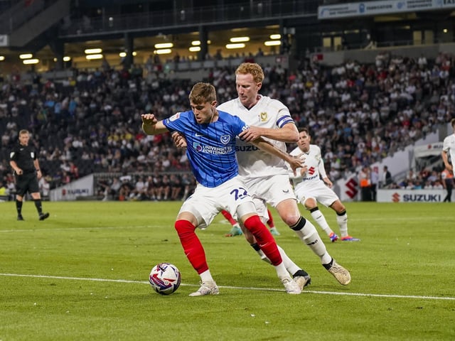 (Replaced by Terry Devlin on 65 mins) Still bringing himself up to speed after late arrival in pre-season, but some encouraging moments, particularly defensively. Loves a tackle, always competitive and it was a solid display.