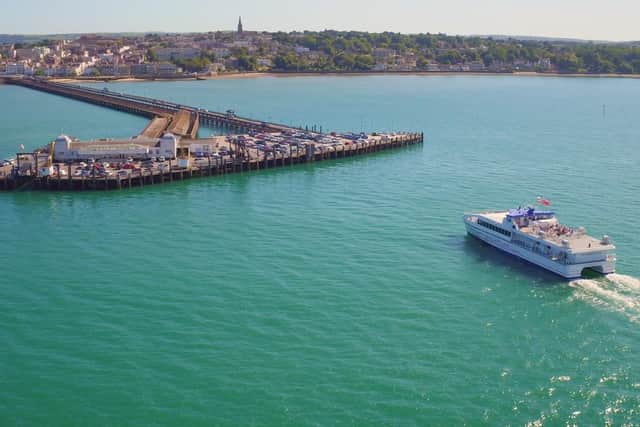 What’s new pussycat? Take the FastCat to the Isle of Wight to discover a world of adventure and special offers. Picture – supplied (Wightlink and Ryde Town Council)