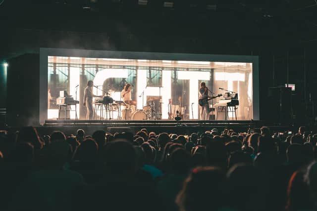 Air at Summer Sessions in Guildhall Square, Southampton on June 27, 2024. Picture by Jim Cooke