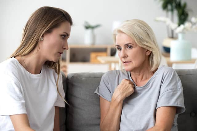 Fiona Caine gives advice to a woman who wants her mother to move out. Picture: PA