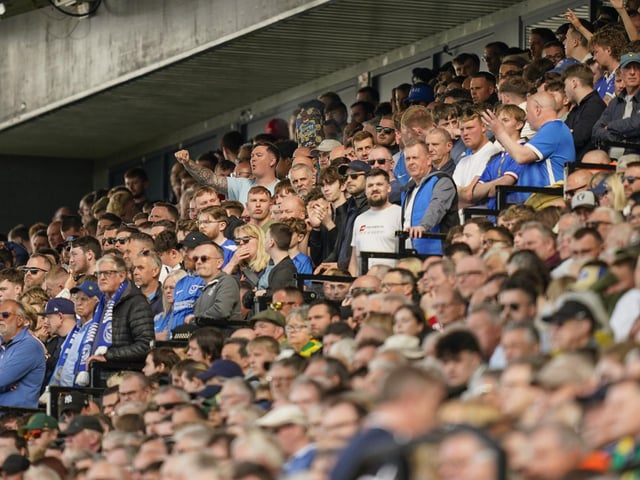 1,889 made the trip to see Pompey's 5-3 win at Carrow Road.