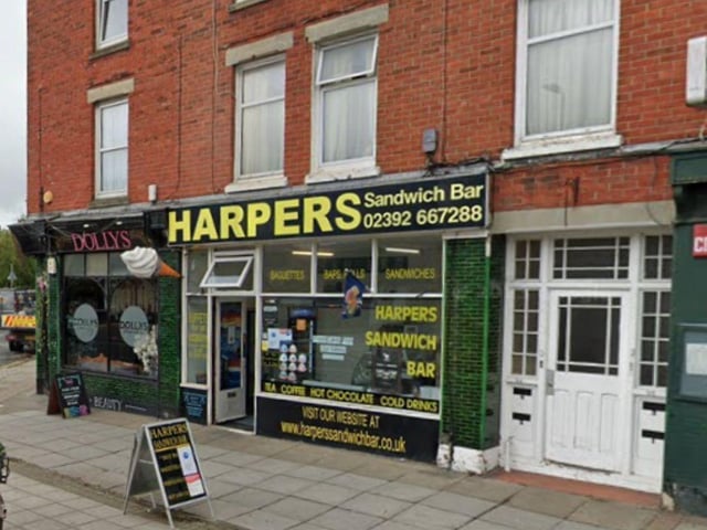 Harpers on Tangier Road, Portsmouth has a 4.1 rating from 22 Google reviews. One customer said: "Brilliant food, good and thick fillings. Friendly staff that are attentive to requirements and needs. Best sandwich shop in Portsmouth.