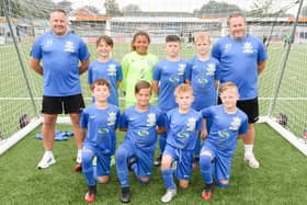 Baffins Milton Rovers under-11s won the Havant & Waterlooville Youth under-11 tournament at Westleigh Park. Picture: Keith Woodland (250721-13)