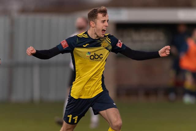 James Franklyn is likely to start for Moneyfields in Tuesday's Hampshire Senior Cup trip to Bournemouth Poppies

Picture: Keith Woodland