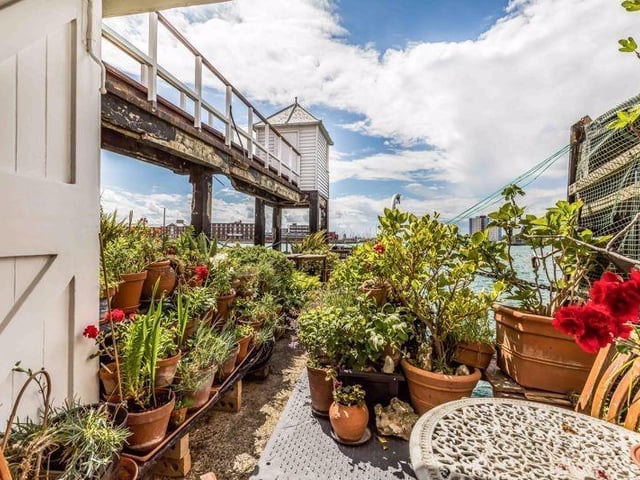 This four bedroom home in Bath Square, Old Portsmouth, is on the market for £3.25m. It is listed on Rightmove by Fry and Kent.