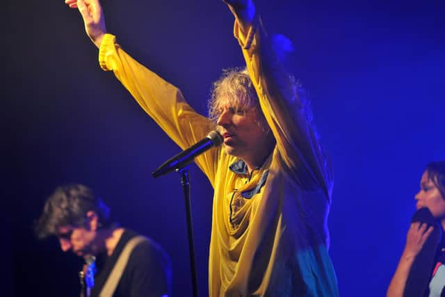 !!! (Chk Chk Chk) at the Wedgewood Rooms 04/10/22. Picture by Paul Windsor