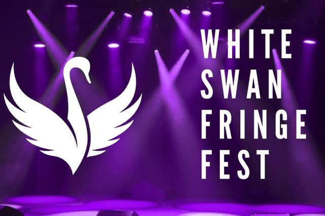 The White Swan Fringe Fest logo