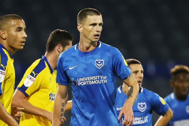 Former Pompey striker Oli Hawkins
