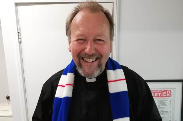 Portsmouth FC chaplain Jonathan Jeffery