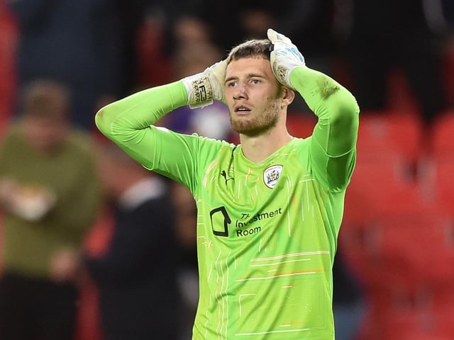(Goalkeeper - Barnsley): Diving: 69; Handling: 65; Kicking: 67;Reflexes: 69; Speed: 43; Positioning: 67.