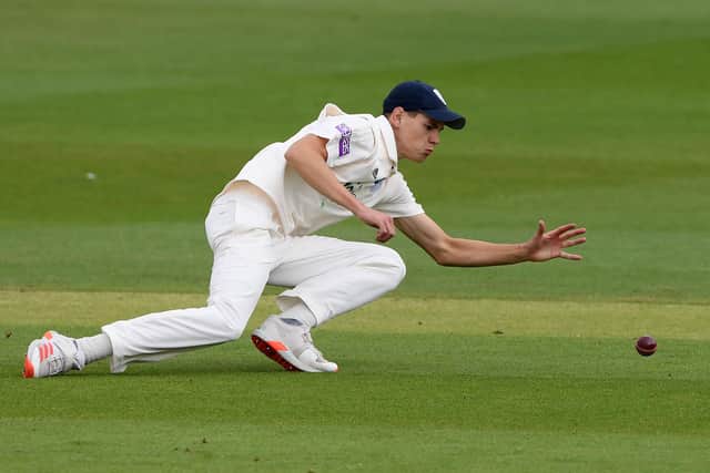 Scott Currie could make his first class debut for Hampshire in this weekend's Bob Willis Trophy opener at Hove. Photo by Mike Hewitt/Getty Images.