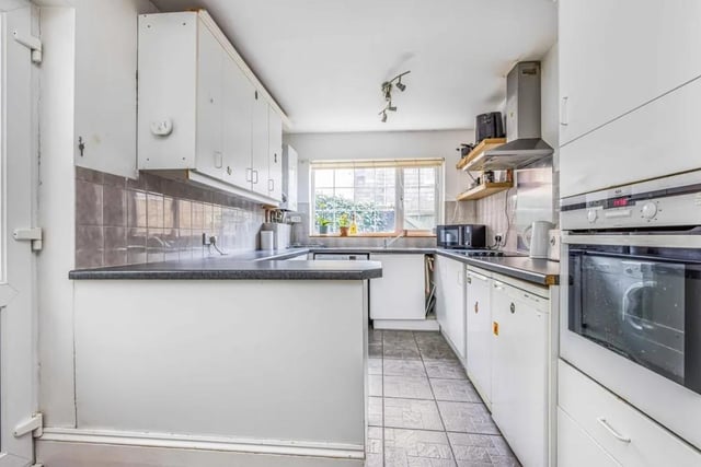The listing says: "The property offers a courtyard garden at the rear. This outdoor provides residents with a private and tranquil space to unwind, enjoy outdoor meals, or simply soak up some fresh air."