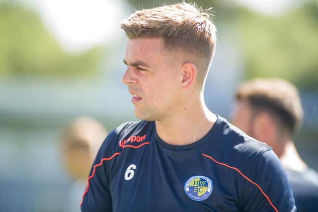 Former Pompey defender Sam Magri is raising money to fund the career-saving operation he requires. Picture: Habibur Rahman