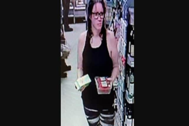 Police wish to speak to the this woman. Picture: Hampshire Constabulary