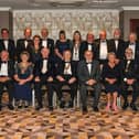 Members of the Rotary Club of Fareham at the Solent Hotel Whiteley together with the VIPs. Photos by Kim Collins.