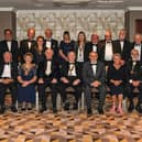 Members of the Rotary Club of Fareham at the Solent Hotel Whiteley together with the VIPs. Photos by Kim Collins.
