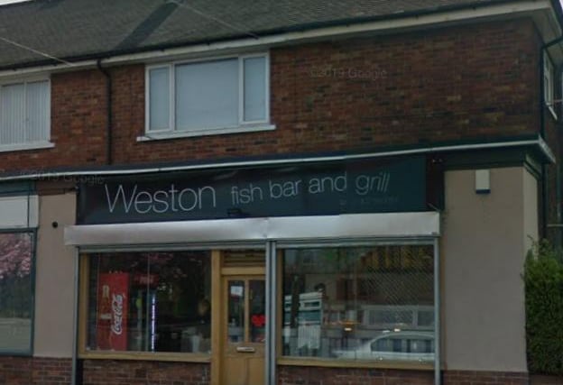 In tenth place we have Weston Fish Bar. You can visit them at, Weston Rd, Balby, Doncaster DN4 8NF.