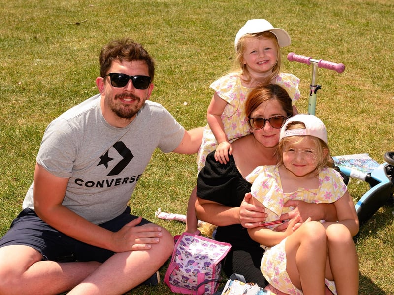 Pictured is: The Sole Family from Portsmouth.