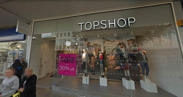Topshop in Commercial Road, Portsmouth. Picture by Google Maps 