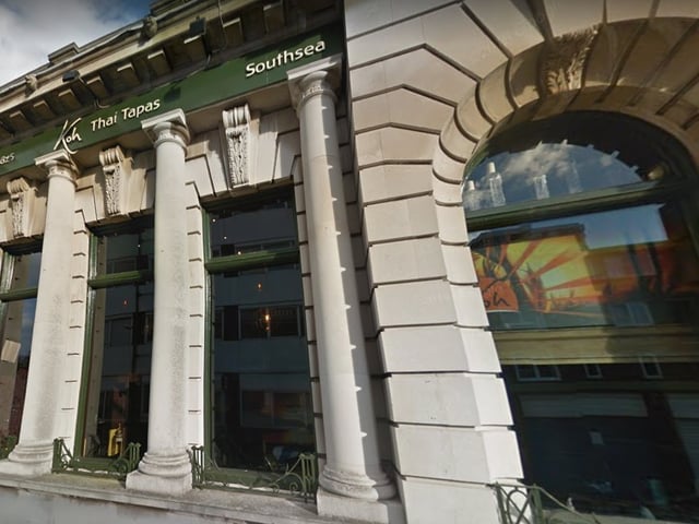 Koh Thai, at 8 Kings Road, Southsea, was rated four on April 21.