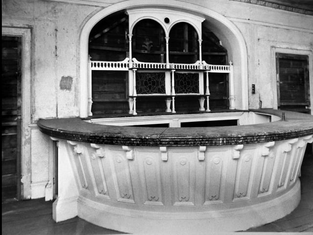 The bar August 1981