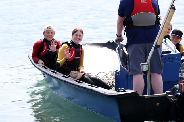 Pictured is are some more of the Gosport Sea Cadets enjoying the event.

Picture: Sam Stephenson.