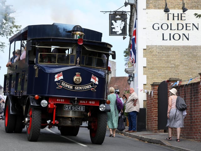 1930 Super Sentinel Steam Waggon (corr).