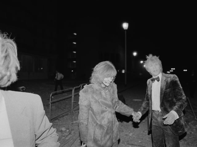 Injured guests leave the Grand Hotel in Brighton, after a bomb attack by the IRA, 12th October 1984. British Prime Minister Margaret Thatcher and many other politicians were staying at the hotel during the Conservative Party conference. Five people were killed and over thirty injured in the attack. (Photo by John Downing/Getty Images)