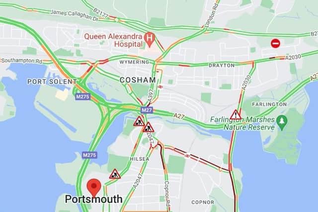 AA Traffic in Portsmouth
