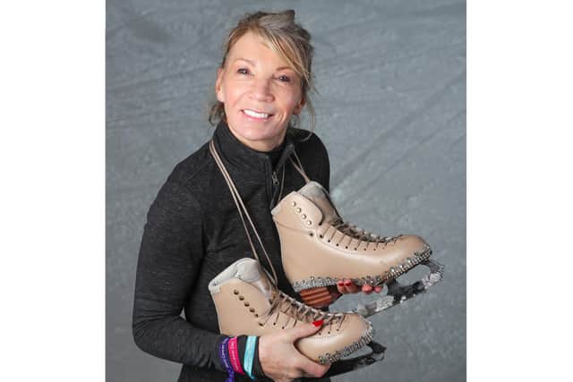 Ice skating champion Debbie Hood from Gosport who has faced cancer three times. Picture: Cancer Research UK
