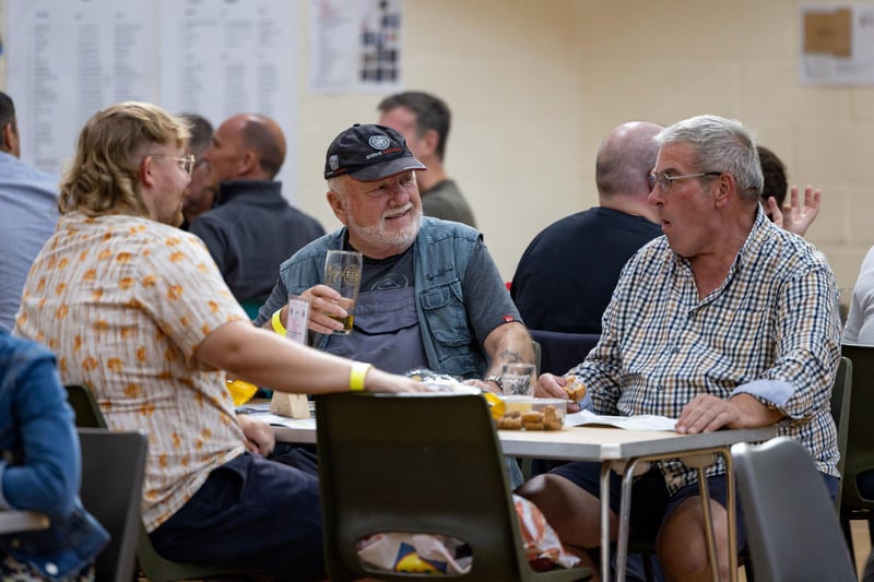 Inside the main hall at the Wickham Community Centre.
Picture: Mike Cooter