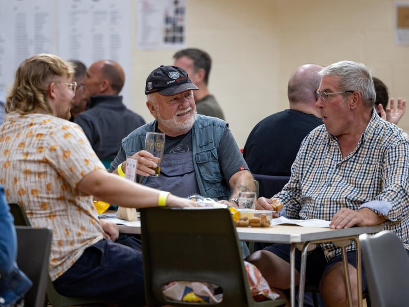 Inside the main hall at the Wickham Community Centre.
Picture: Mike Cooter