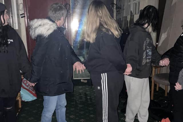 Visitors were left ‘shocked’ during the paranormal tour of the Gosport Isolation Hospital, now the location of the Don Stylers Physical Training Centre at Monks Walk. Pic Ghost Hunter Tours
