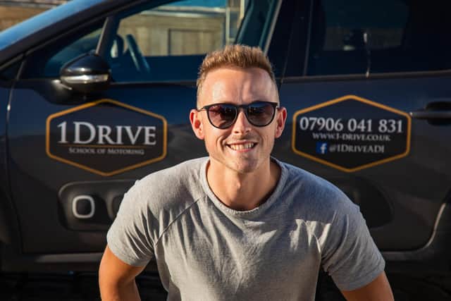 Deucalion McGregor-Sims, of 1Drive driving school. Picture: Mike Cooter