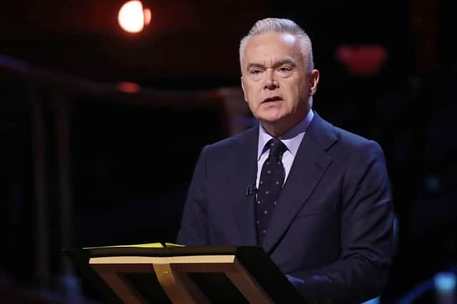 Huw Edwards has been named as the BBC presenter accused of paying teen for explicit pictures. Credit: Getty Images