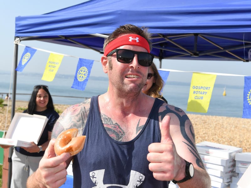 The Doughnut Dash organised by the Gosport Rotary Club 
Credit: Paul Jacobs/pictureexclusive.com