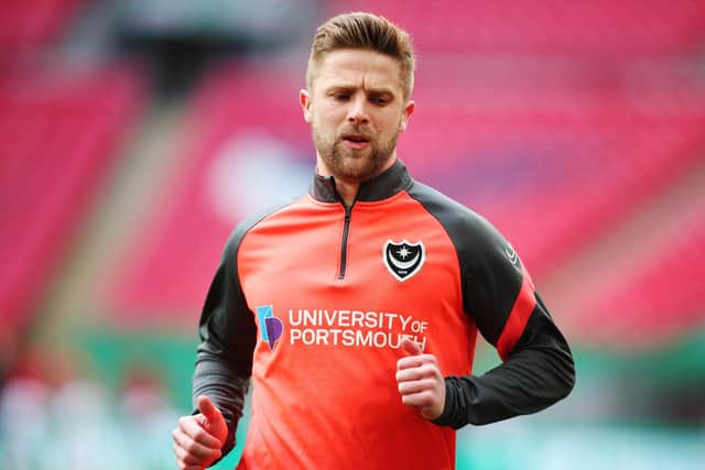 Pompey winger Michael Jacobs
