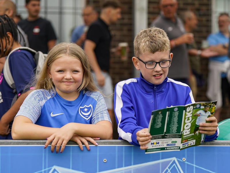 Pompey's annual trip to Nyewood Lane proved to be another great family day out.