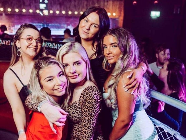 Clubbers at Face on the Floor in Pryzm in 2020.