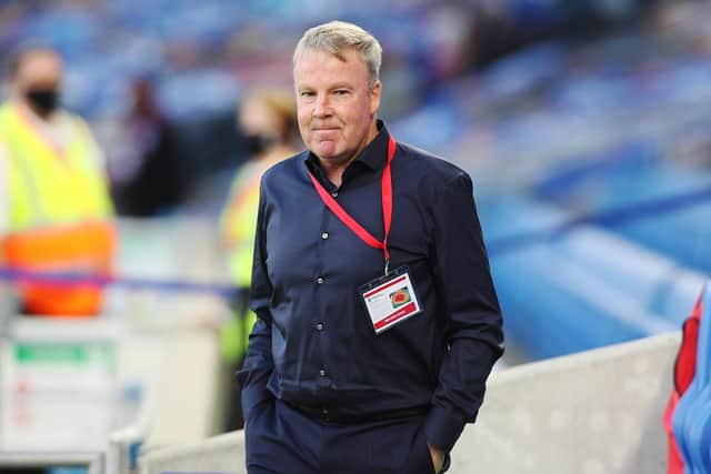 Gaffer for a Day, Tom Clark, has been persuaded to give Kenny Jackett more time. Picture: Joe Pepler