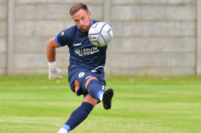 Goalkeeper Charlie Searle returned to Hawks earlier this summer. Picture: Martyn White