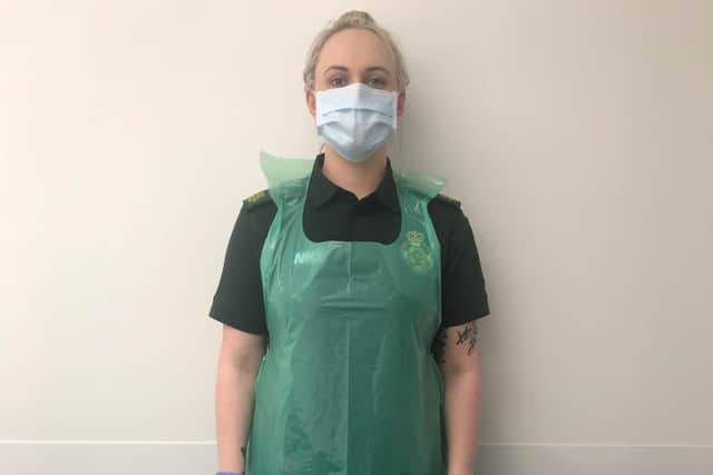 If you see paramedics dressed like this you shouldn't be alarm. Picture: SCAS via Twitter