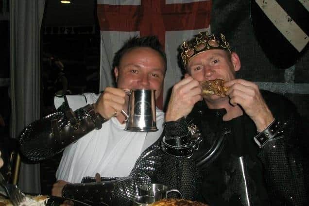 Paul Alland (left) and Paul Griffin (right) pictured in 2010.