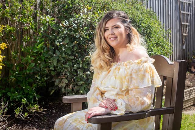 Rosie Mihell pictured at her Portsmouth home. Picture: Habibur Rahman
