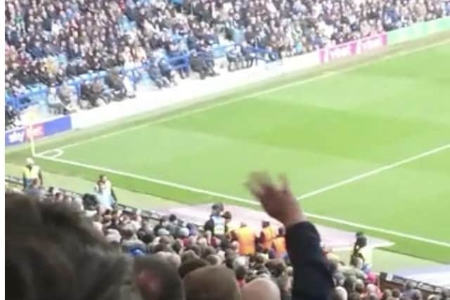 Two people were ejected from Fratton Park during Pompey's match with Port Vale on Saturday