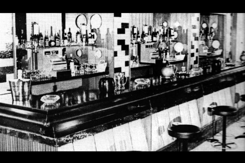 The Tricorn Club bar, long before the nightclubs of Gunwharf. The Tricorn Club was the place to be seen.